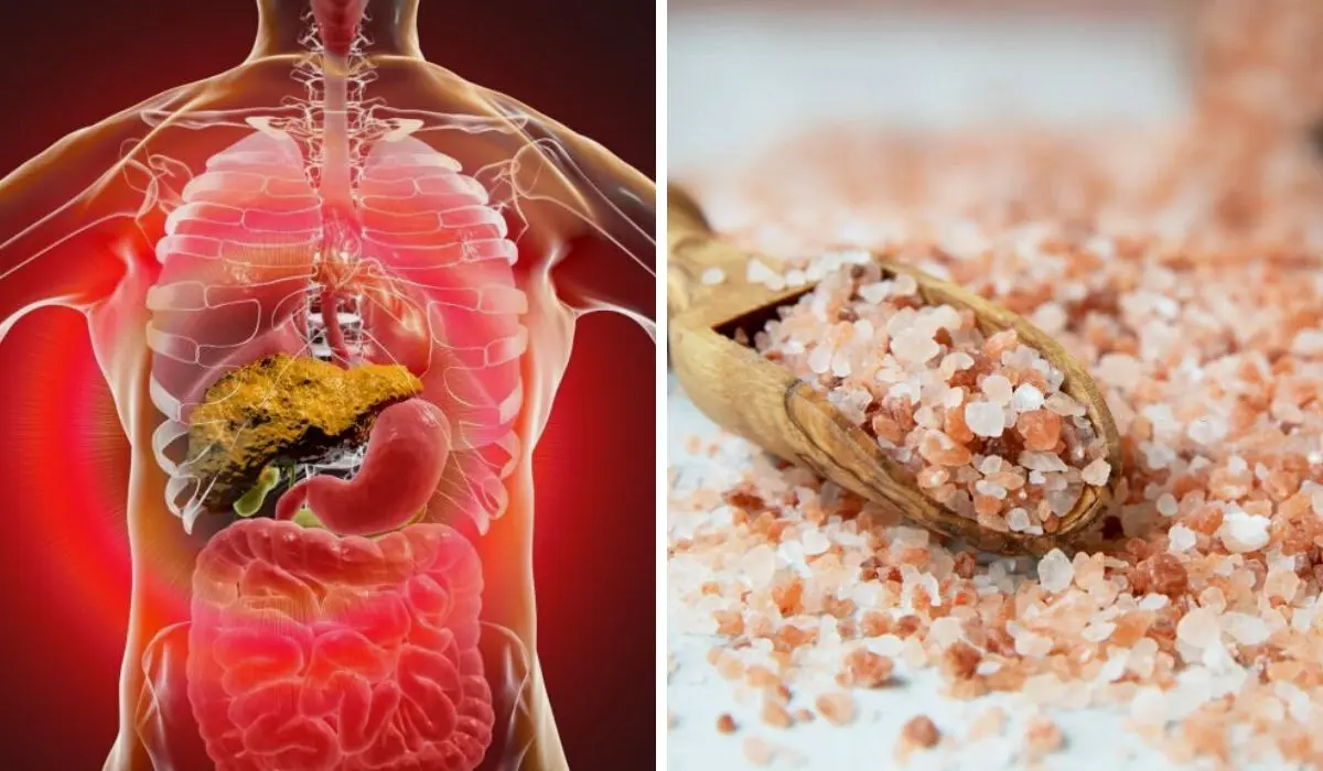 Liver Cirrhosis And Pink Salt